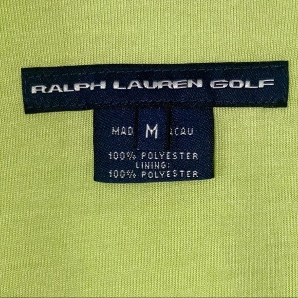 Ralph Lauren Vintage GOLF Sateen Vest Size Medium - Picture 3 of 8